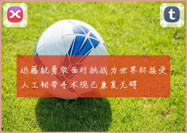 远藤航勇敢面对挑战为世界杯接受人工韧带手术现已康复无碍